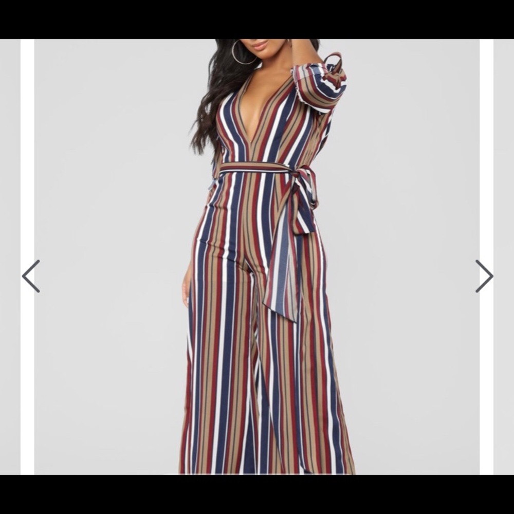 Fashion Nova Having Fun Jumpsuit
